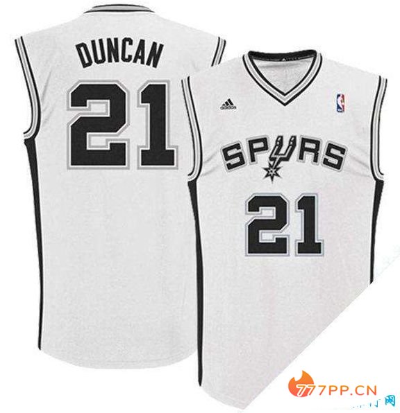  NBA十大最畅销球衣：蒂姆·邓肯